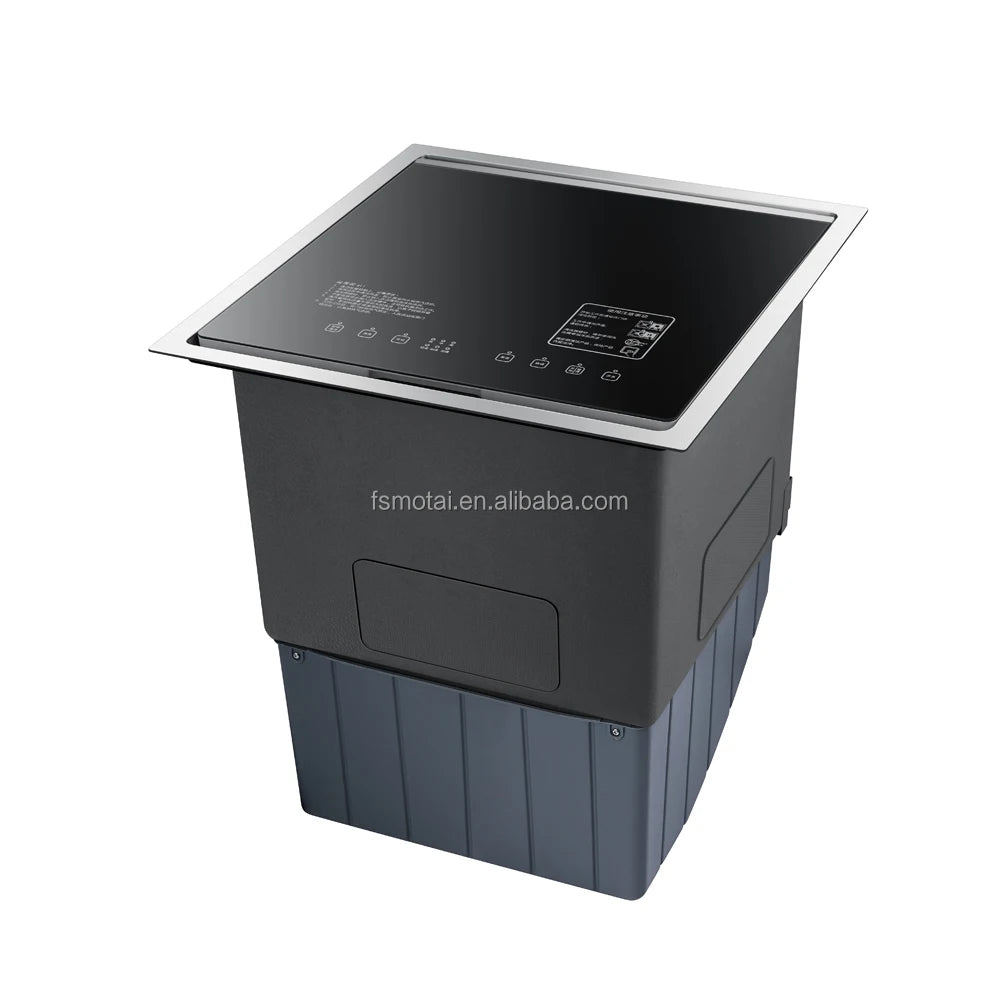 Trending Product houseuse Mini Dishwasher Fregaderos Inteligentes Smart Sink Modern Bar Dish Washer with Automatic Cover