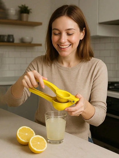 Large Manual Juicer, Multi-Function Hand Press Fruit Juicer With Lemon Squeezer, Lemon Juicer, Efficient Juicing, Easy To Use, Lightweight, High-Quality Material, Juicer, Healthy Lifestyle, Lemon Juicer, Kitchen Appliance, Ho