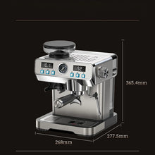 Professional Espresso Machine Smart 20 Bar Semi-Automatic Espresso Machine with Grinder Household Hotel Classic Coffee Maker