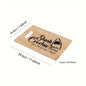 Bamboo Great Shark Engraved Cutting Board - Humorous Kitchen Decor, Perfect Housewarming Gifts，Outdoor camping, dinner party