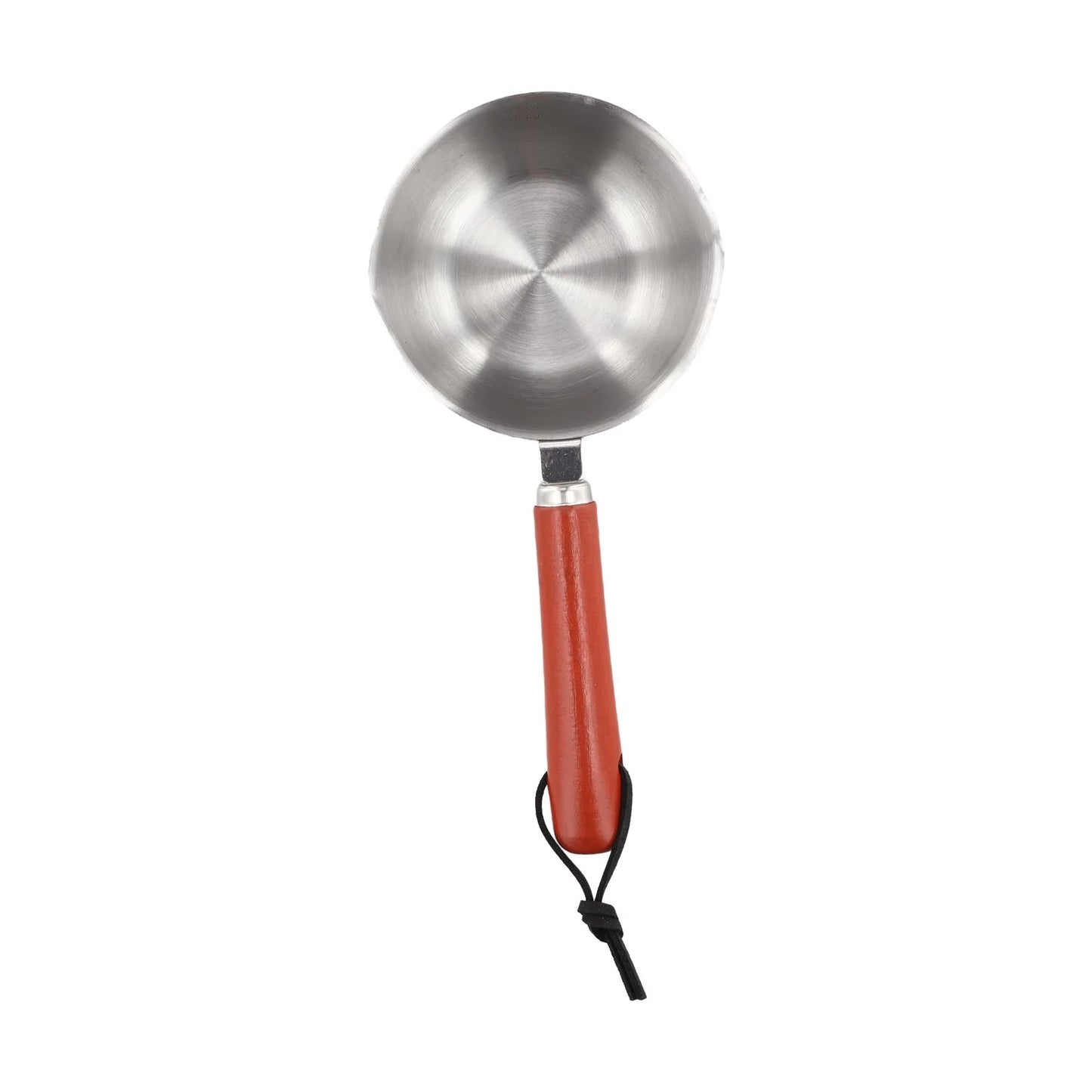 Stainless Steel Hot Oil Pot Milk Pan With Wooden Handle Small Pot Cooking Butter Melting Pot Sauce Pan Kitchen Pan