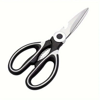 Multifunctional kitchen scissors Household fish cutting meat scissors Stainless steel scissors