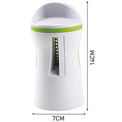 New Vegetable Spiral Shredder Spaghetti Machine Spiral Funnel Shredder Vegetable Grater