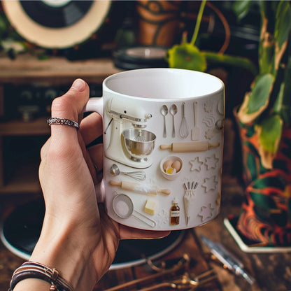 Custom Chef Name Coffee Mug - Unique Present for Baking Professionals & Pastry Artists