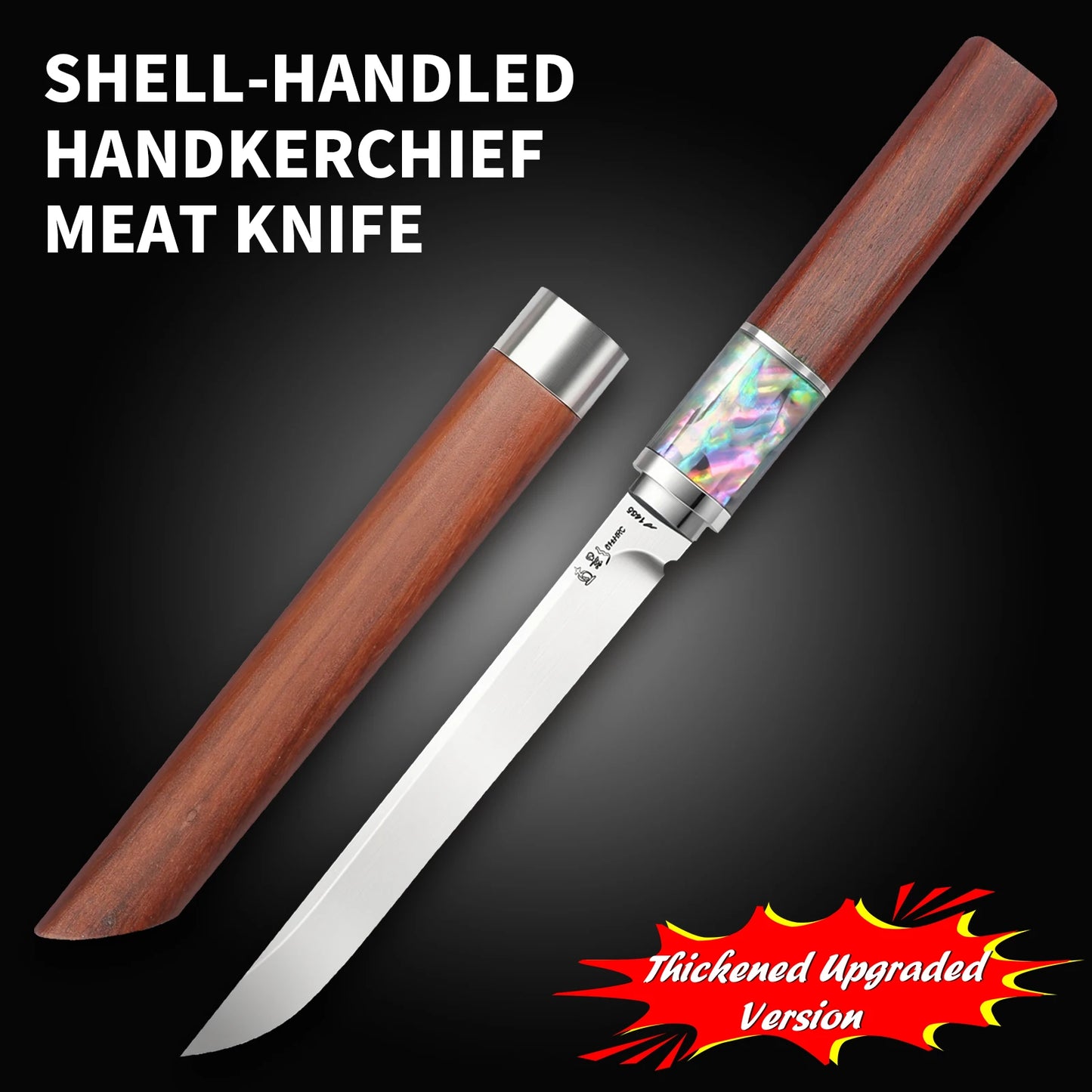 1/2/3-piece kitchen knife set Japanese Kitchen Knife with Sheath Stainless Steel Chef Knife for Cooking Meat and Vegetables