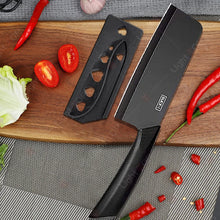 WXCOO Kitchen Knife Chef Meat Cleaver Boning Household Chopper Knife with Cover Stainless Steel Fruit Knife Vegetable Slicing