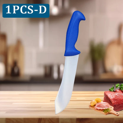 WXCOO 1~5pcs Kitchen Accessories Stainless Steel Butcher Boning Knife Set Bag Fish Fillet Slicing Knife