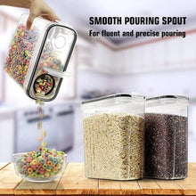Cereal Containers Storage Set of 2/3/4  （2.5L 84oz）, Airtight Food Storage Containers for Kitchen & Pantry Organization, Cereal