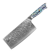 1-7 PCS Kitchen Chef Knife Set Super Sharp Japanese Damascus Steel knife Professional Meat knife Premium Kitchen cooking tools