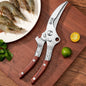 Multi-purpose Kitchen scissors Stainless Steel Heavy-duty Poultry Shears suitable for Bones Chicken Meat Fish Seafood Vegetables