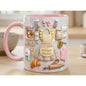 Personalized Baking Lover Mug, 3D Effect Custom Name Baker Mug, Apron Kitchen Coffee Mug, Mother's Day Gift