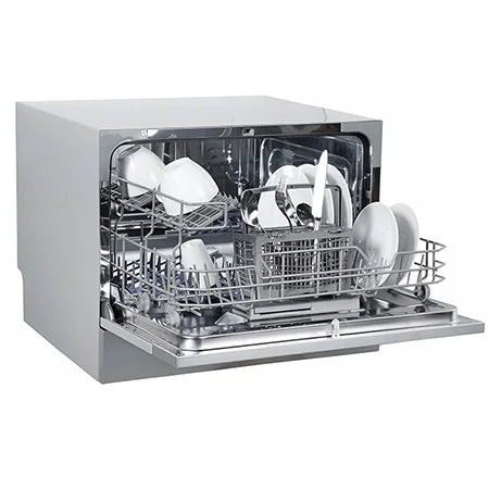 6 Place Settings Dishwashing Mini Portable Countertop Dish Washers Dishwasher Machine