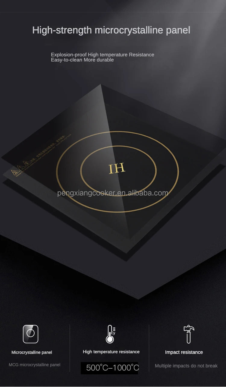 Warranty CE 3500W Industrial Hotel Restaurant Stainless Steel Electric 4 Burner Commercial Induction Cooker Manufacturer