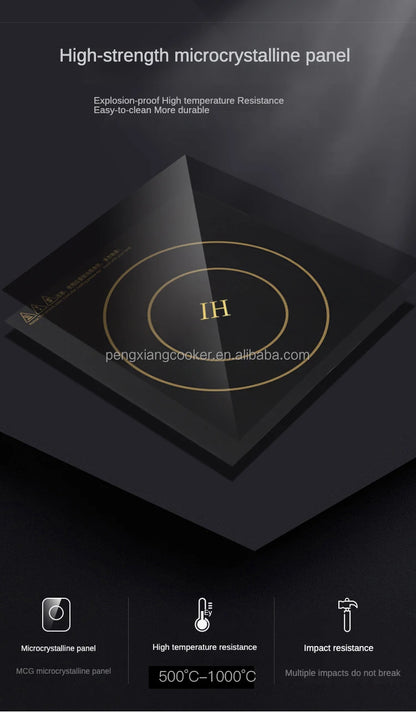 Warranty CE 3500W Industrial Hotel Restaurant Stainless Steel Electric 4 Burner Commercial Induction Cooker Manufacturer