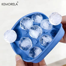 9-Hole Silicone Soccer Ball Cube of Ice Tray with Lid Round Ice Ball Mold for Whiskey for Home Bars And Sports-Themed Parties