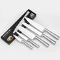 5-piece stainless steel kitchen knife set, specially designed bread knife by Thorer, suitable for kitchen accessory knives