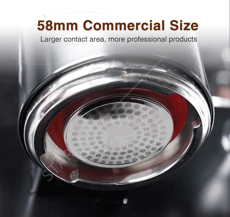 Italian 9 Bar Espresso Coffee Maker Electric Cappucmachine With Milk for Hotels