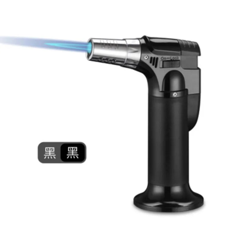Gas Lighter Windproof BBQ Kitchen Cooking High Capacity Torch Turbine Lighter Spray Gun Jewelry Metal Welding Men's Gifts  Torch