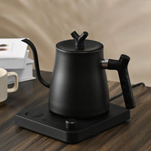 1000ML Stainless Steel Gooseneck Electric Kettle with Digital Temperature Control for Precise Brewing of Coffee and Tea