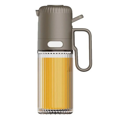 Glass Oil Sprayer Bottle,250ML Cooking Oil Dispenser Bottle For Kitchen Portable Reusable Bottles，For Air Fryer , Kitchen