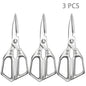 Stainless Steel Kitchen Shears Multifunctional Stainless Steel Kitchen Tools Cutting Vegetables Meat Fish Food Scissors