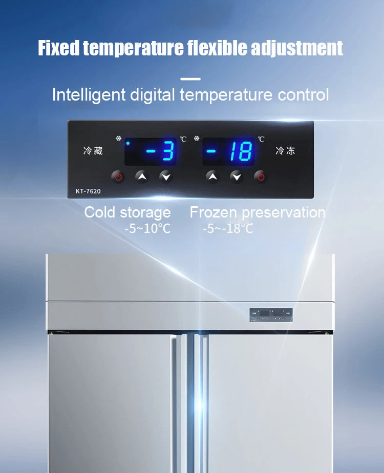 Rebirth Large 500 L 1000 L 1500 L 6 Doors 4 Door Commercial Kitchen Equipment Fridge Refrigerator
