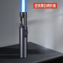 New Powerful Metal Gas Lighter Windproof Kitchen Cooking Torch Flame Jet Barbecue Smoking Accessories Cigar Lighters Men's Gift