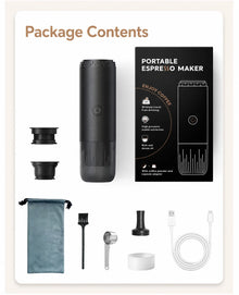 Portable Espresso Coffee Machine 3-in-1 Capsule Coffee Maker for Car Home Camping - Compact Travel Espresso Machine