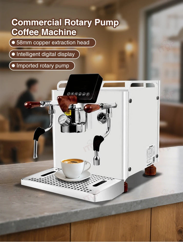 Multifunctional Comercial Coffee Machine Italian Coffee Maker Automatic Espresso Machine With Milk Frother
