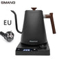 SMANG 1200W Gooseneck Electric Kettle 1L Temperature Control Coffee Kettle Pour Over Coffee Kettle Coffee and Tea Kettle