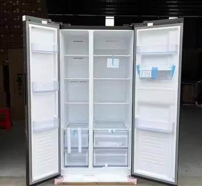Large Capacity Double-Door Smart Air-Cooled Frost Freezer Refrigerator Best Quality for Home or Hotel Use