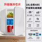 USB/220V Compact Portable Refrigerator for Cars, Dormitories, Beauty Masks, Makeup, and Breast Milk Storage DD