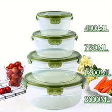 Vibrant 8-Piece Food Storage Set! Microwave-Safe Purple & Green Containers - Perfect for Meal Prep, Picnics & Fresh Storage.