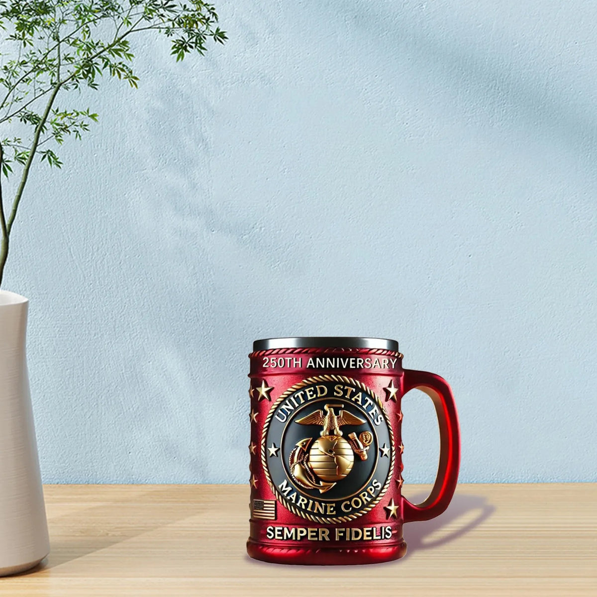 Newest Coffee Cup 304 Stainless Steel Modern Technology Cool Mug Interesting Beer Tea Coffee Mug Men Beer Cup Halloween Gifts