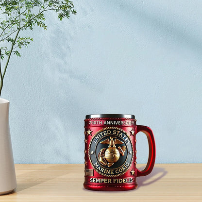 Newest Coffee Cup 304 Stainless Steel Modern Technology Cool Mug Interesting Beer Tea Coffee Mug Men Beer Cup Halloween Gifts