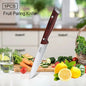 WXCOO 1-5pcs Professional Kitchen Knife Set Ultra Sharp Chef's Knife Meat Cleaver Fruit Slicing Stainless Steel Cutting Board