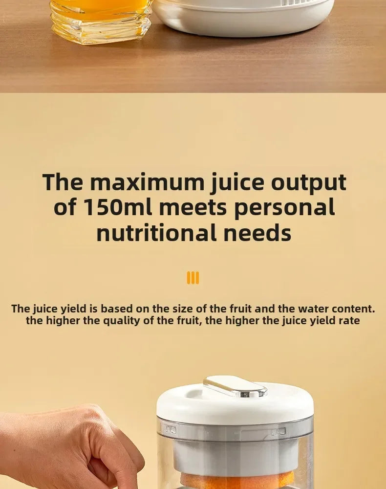 Large-Diameter Orange Juicer Juice And Pulp Separator Home Tea Shop Vegetable Fruit Juicing Machine for Kitchen Use