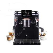 Commercial Rotary Pump Coffee Machine - Single Group 9Bar Dual Boiler 3200W for Small Café with Automatic Water Supply