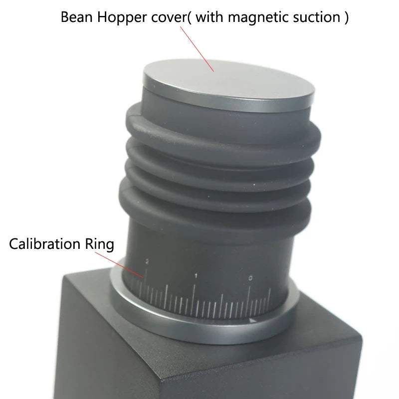Electric Bean Grinder with Six Star Cone Cutter and Zero Residue Powder Electric Bean Grinder