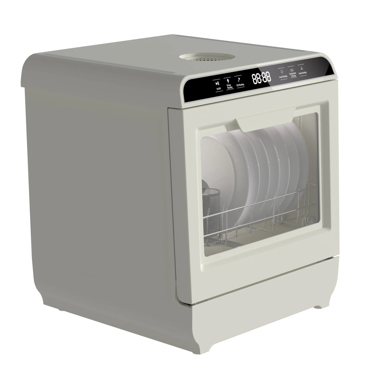 Smart Mini Automatic Freestanding Dishwasher for Dishwashing Sterilization Portable Dishwasher Machine for Home and Hotel Use