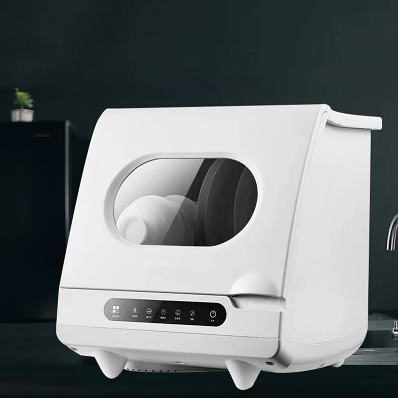 Customizable Smart Built-in Mini Dishwasher Fully Automatic 4 Sets Capacity Class Energy Efficient Easy Install for Household