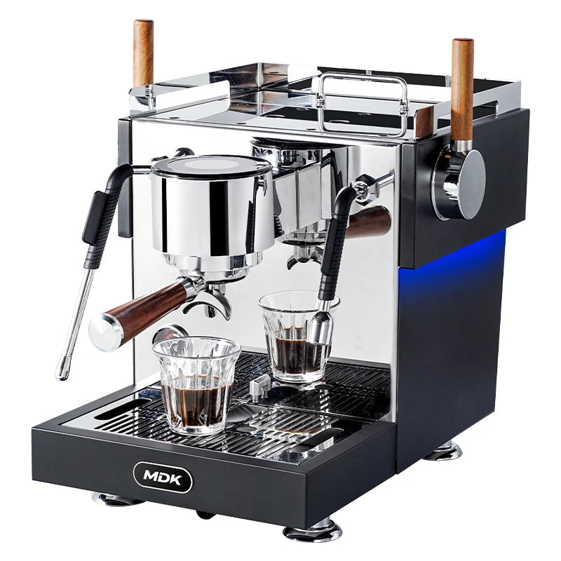 -For MC-11T Electric Stainless Steel Semi-Automatic Cappuccino Espresso Coffee Maker 12 Bar Pressure Hotel RV Outdoor Household*
