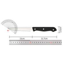 12 Pieces 4.5 Inch Steak Knives Set, Round Tip Serrated Steak Knives with POM Triple Rivets Handle, Dishwasher Safe