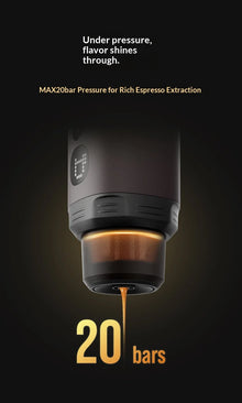 Wacaco Pixapresso Portable Electric Espresso Coffee Capsule Machine Battery Powered For Outdoor Camping Hiking Travel Home Cafe
