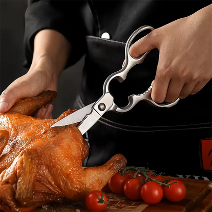 Multi-Functional Kitchen Scissors Chicken Bone Scissors Non-Slip Handle  Fish BBQ Scissors Cooking Scissors  Scissors Tools