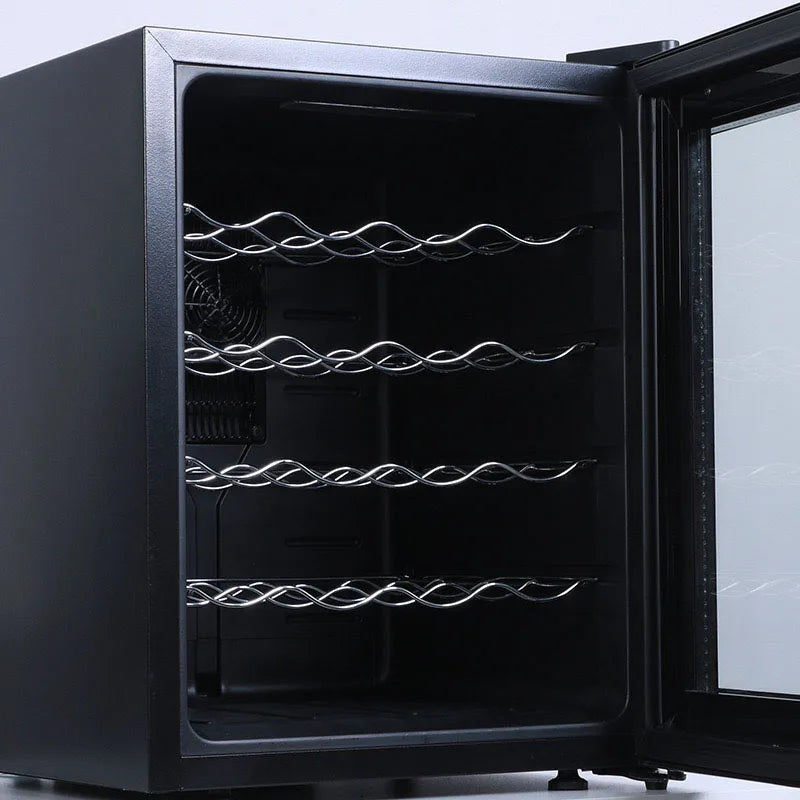 Electric Wine Cooler Refrigerator 46L 20 Bottles Wine Cabinet Fridge Freestanding