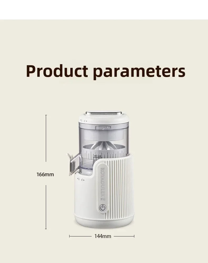 Large-Diameter Orange Juicer Juice And Pulp Separator Home Tea Shop Vegetable Fruit Juicing Machine for Kitchen Use