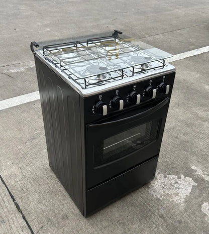 4 burner Gas Stove Top burner Cooking Gas Stove with Oven and Grill Convection Feature for Household Freestanding