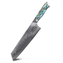 1-7 PCS Kitchen Chef Knife Set Super Sharp Japanese Damascus Steel knife Professional Meat knife Premium Kitchen cooking tools