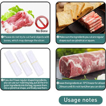 Upgraded Stainless Steel Manual Frozen Meat Slicer Meat Cutter for Beef Mutton Bacon Home Food Slicing Machine Hot Pot BBQ